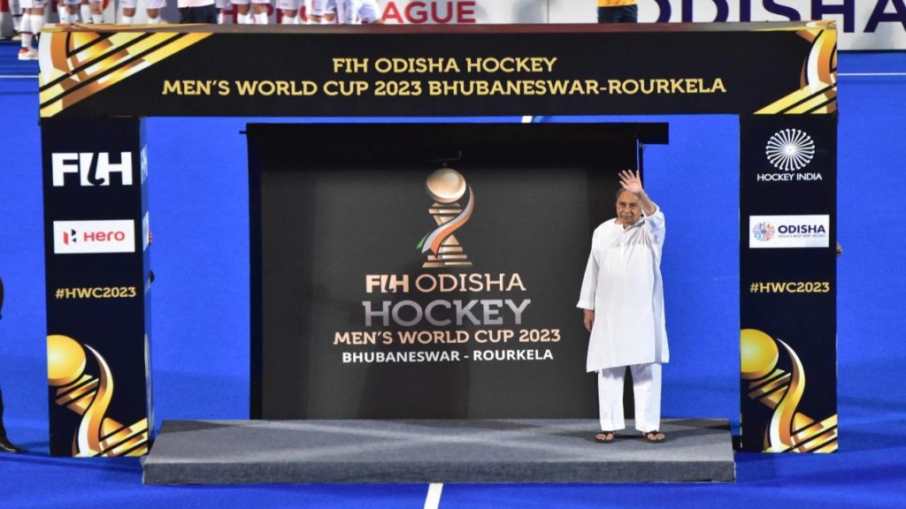 Official Logo Of Fih Odisha Hockey Men’s World Cup 2023 Unveiled By Cm Naveen Patnaik