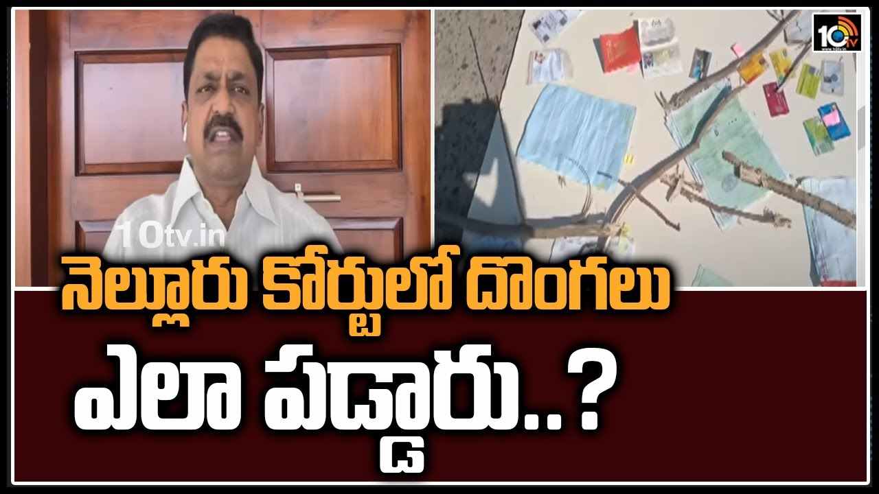 నెల్లూరు కోర్టులో దొంగలు ఎలా పడ్డారు..?