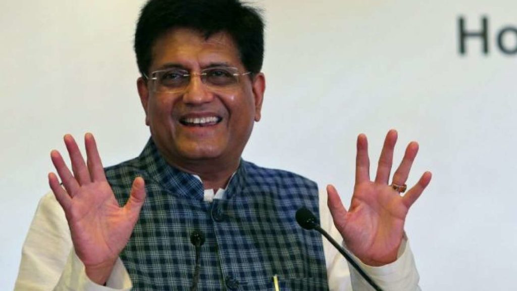 Piyushgoyal On Goods Exports