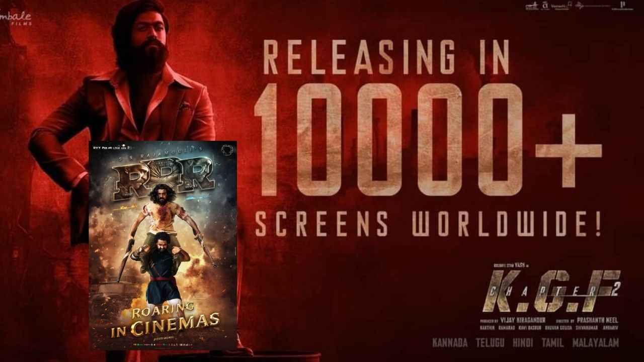 KGF 2: RRRకు దీటుగా 10,000+ స్క్రీన్లలో KGF-2 రిలీజ్ KGF 2: RRRకు దీటుగా 10,000+ స్క్రీన్లలో KGF-2 రిలీజ్