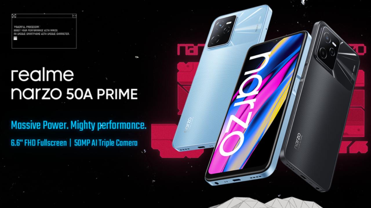 Realme Narzo 50a Prime India Launch Today Expected Price, Specifications (1)