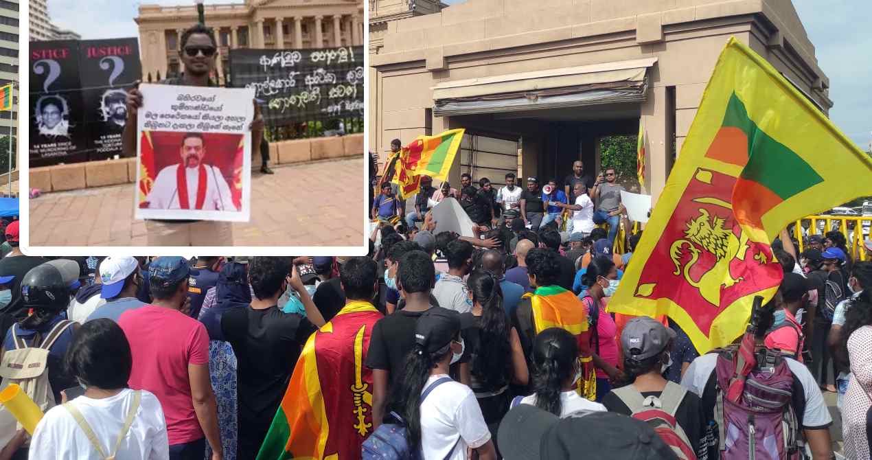 Sri lanka crisis: శ్రీలంక ప్రధానిగా మహింద రాజపక్స ఔట్? ఏకాభిప్రాయ ప్రభుత్వ ఏర్పాటుకు కసరత్తు.. Sri lanka crisis: శ్రీలంక ప్రధానిగా మహింద రాజపక్స ఔట్? ఏకాభిప్రాయ ప్రభుత్వ ఏర్పాటుకు కసరత్తు..