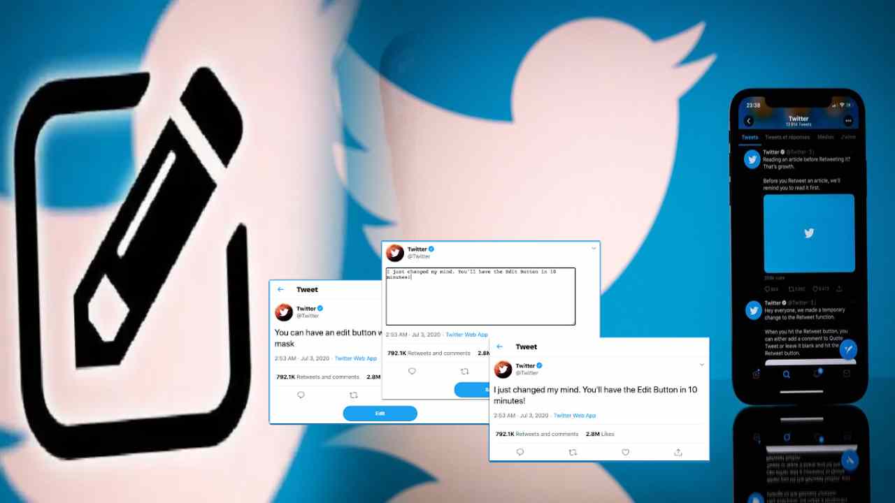 Twitter Edit Tweet : ట్విట్టర్లో ఎడిట్ బటన్.. మీ ట్వీట్ ఎన్నిసార్లు ఎడిట్ చేశారో తెలిసిపోతుంది.. జాగ్రత్త..! Twitter Edit Tweet : ట్విట్టర్లో ఎడిట్ బటన్.. మీ ట్వీట్ ఎన్నిసార్లు ఎడిట్ చేశారో తెలిసిపోతుంది.. జాగ్రత్త..!