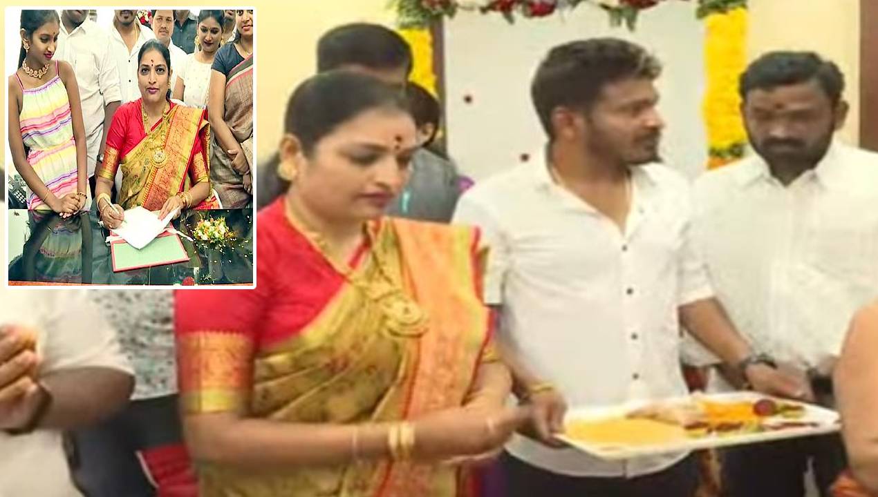 AP New cabinet: మంత్రిగా బాధ్యతలు స్వీకరించిన ఉషశ్రీ చరణ్ AP New cabinet: మంత్రిగా బాధ్యతలు స్వీకరించిన ఉషశ్రీ చరణ్