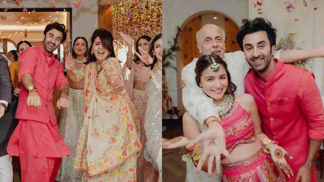 Alia Ranbir : ఆలియా రణబీర్ పెళ్లి.. బయటకొచ్చిన మరిన్ని ఫోటోలు..