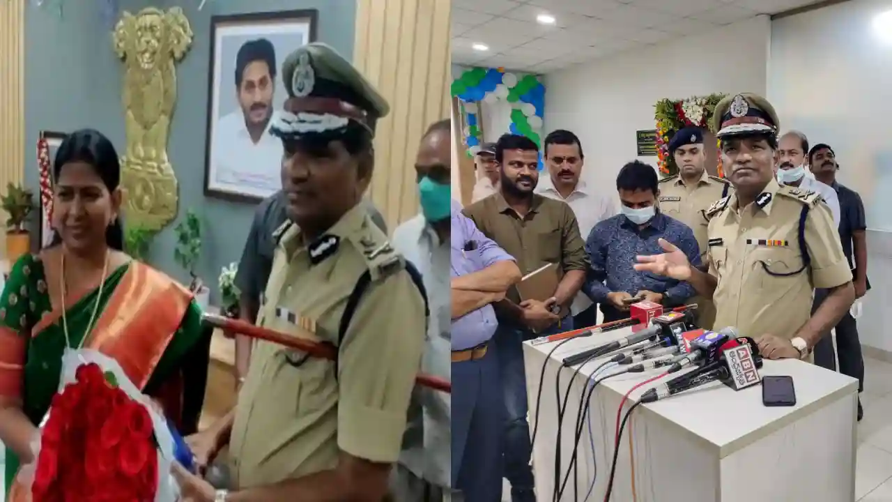 Andhra Pradesh : శాంతి భద్రతల విషయంలో ఎవరినీ ఉపేక్షించేది లేదు-డీజీపీ రాజేంద్రనాధ్ రెడ్డి Andhra Pradesh : శాంతి భద్రతల విషయంలో ఎవరినీ ఉపేక్షించేది లేదు-డీజీపీ రాజేంద్రనాధ్ రెడ్డి