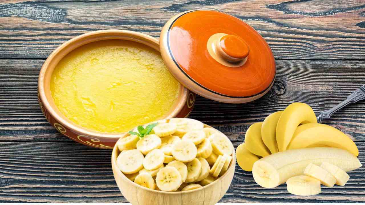 Ghee And Banana : నెయ్యి, అరటి పండు కలిపి తీంటే! Ghee And Banana : నెయ్యి, అరటి పండు కలిపి తీంటే!