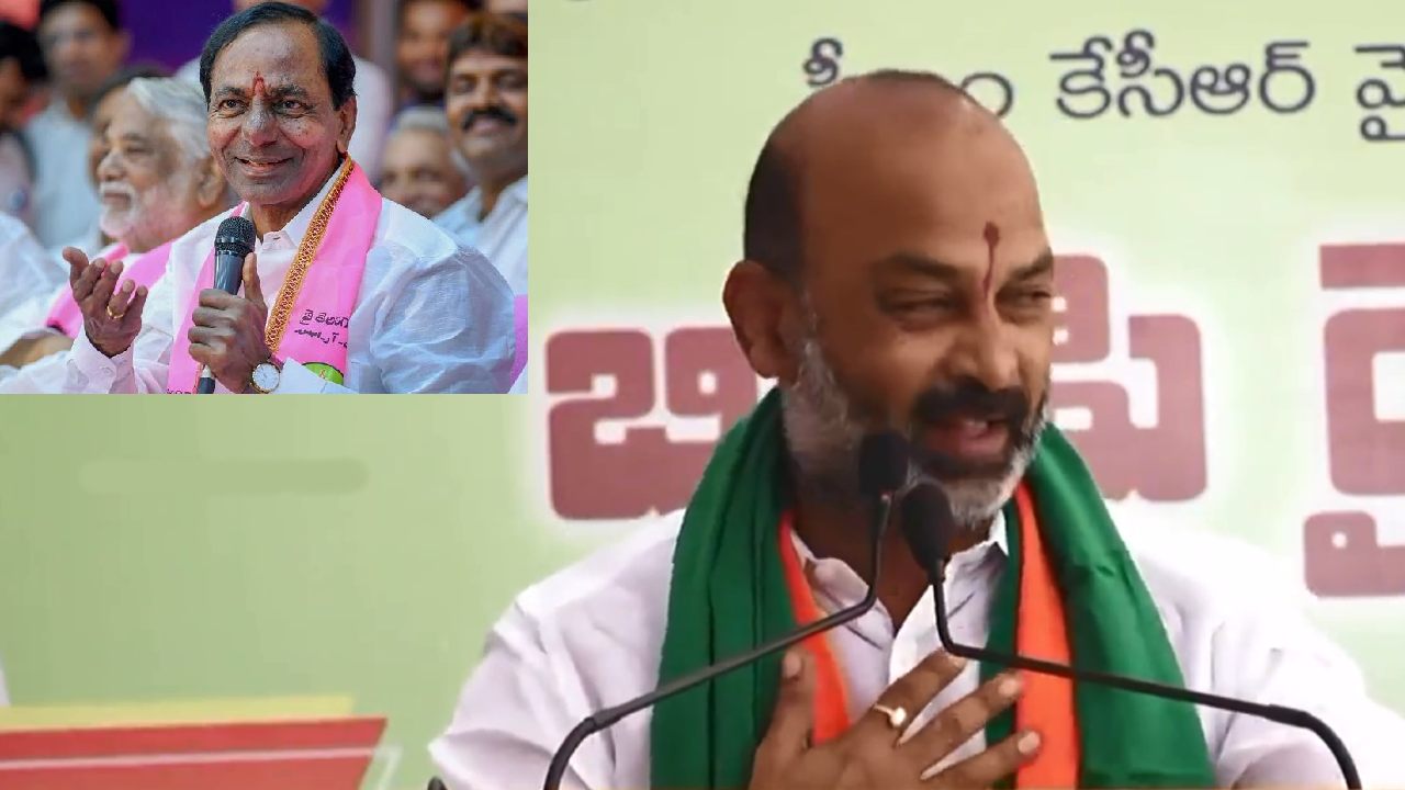 Bandi Sanjay Kumar: రైతుల ముసుగులో దాడులు చేయించేందుకు కేసీఆర్ కుట్ర: బండి సంజయ్ Bandi Sanjay Kumar: రైతుల ముసుగులో దాడులు చేయించేందుకు కేసీఆర్ కుట్ర: బండి సంజయ్