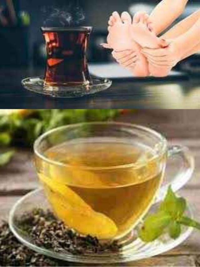 >పాదాల పగుళ్లు నిరోధించే గ్రీన్ టీ