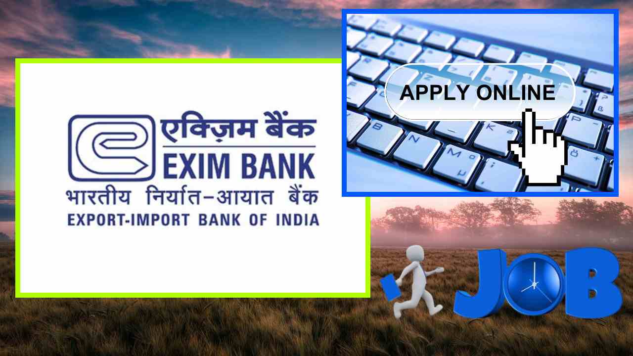Exim Bank : ఎగ్జిమ్ బ్యాంక్ లో ఒప్పంద పోస్టుల భర్తీ Exim Bank : ఎగ్జిమ్ బ్యాంక్ లో ఒప్పంద పోస్టుల భర్తీ