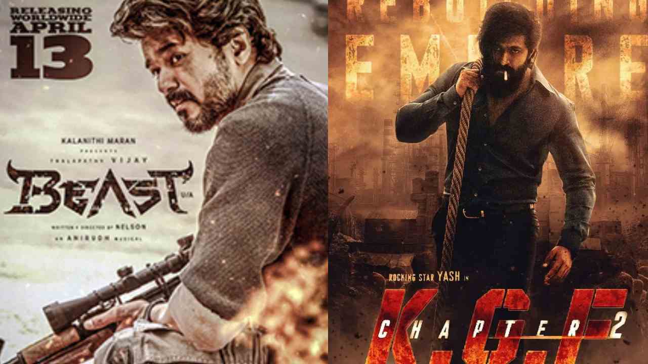 Beast – KGF 2 : 50 కోట్లు వర్సెస్ 50 లక్షలు.. ‘కేజిఎఫ్ 2’ దెబ్బకి చతికిలపడిన బీస్ట్.. Beast – KGF 2 : 50 కోట్లు వర్సెస్ 50 లక్షలు.. ‘కేజిఎఫ్ 2’ దెబ్బకి చతికిలపడిన బీస్ట్..