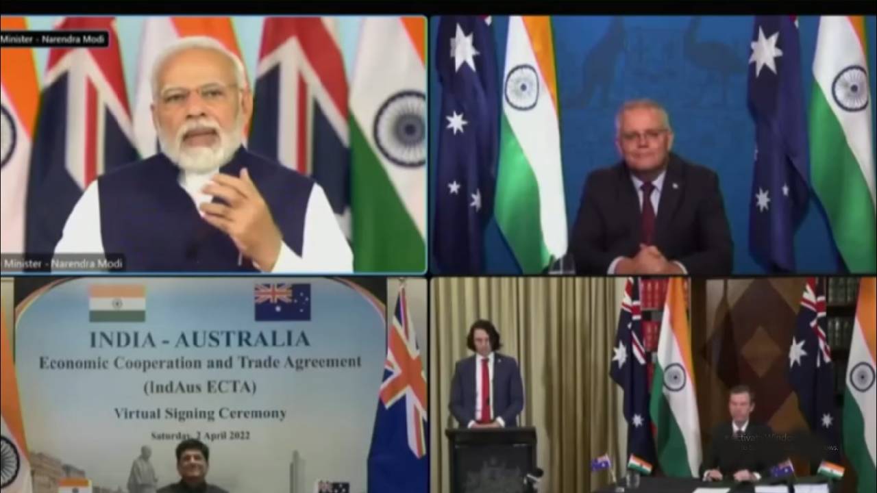 India-Australia: భారత్ – ఆస్ట్రేలియా మధ్య కీలక ఒప్పందాలు: వాణిజ్య, వృత్తి, విద్యా విసాలు సులభతరం India-Australia: భారత్ – ఆస్ట్రేలియా మధ్య కీలక ఒప్పందాలు: వాణిజ్య, వృత్తి, విద్యా విసాలు సులభతరం