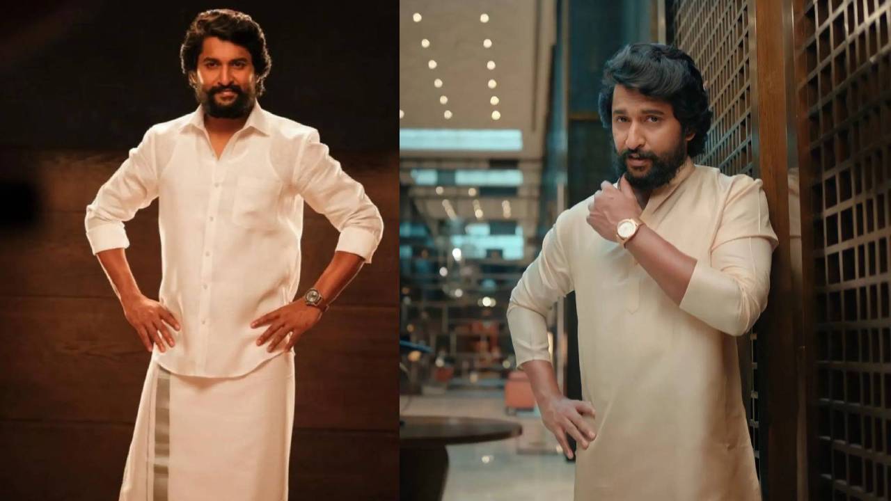 Nani : కొత్త యాడ్ కోసం పంచెకట్టుతో సరికొత్త రూపంలో నాని