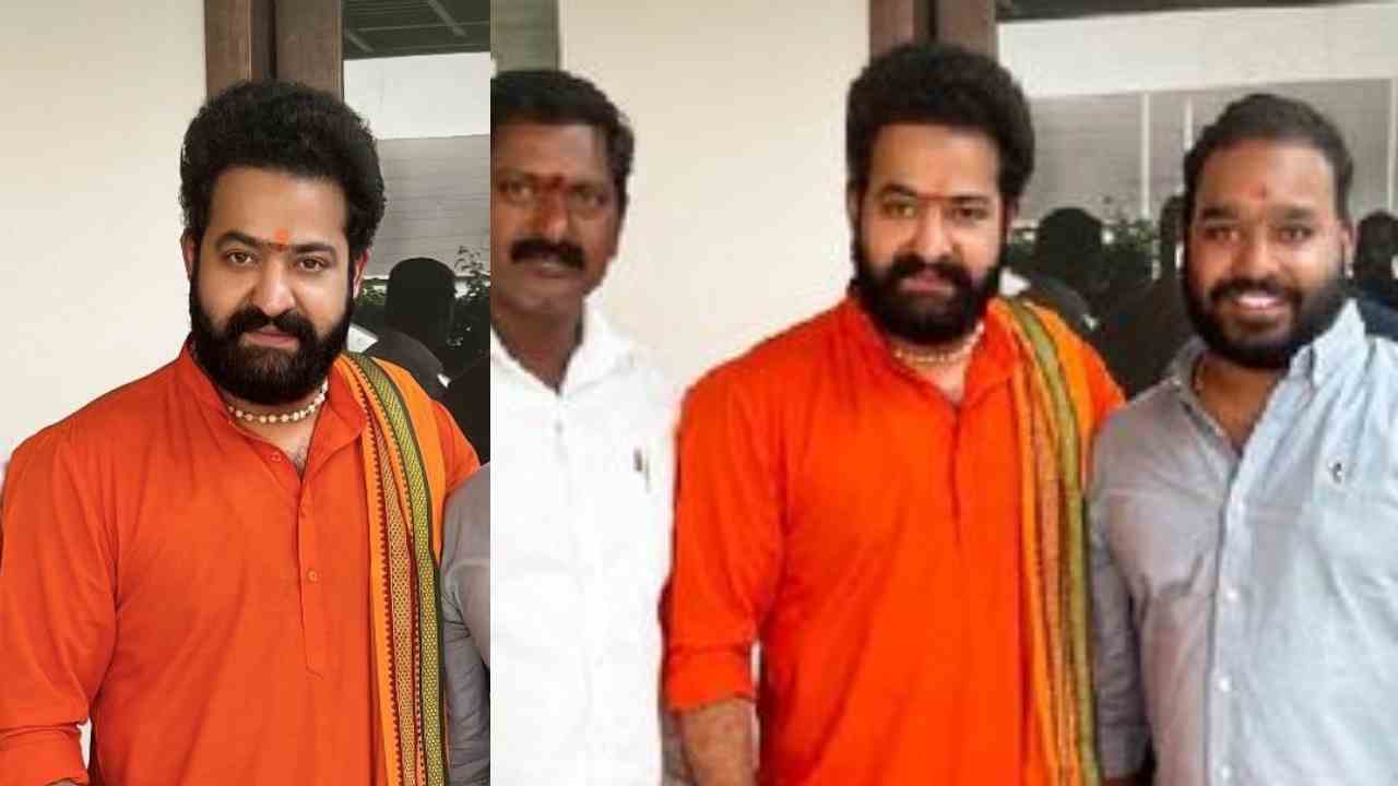 NTR : ఆంజనేయస్వామి దీక్షలో ఎన్టీఆర్.. NTR : ఆంజనేయస్వామి దీక్షలో ఎన్టీఆర్..