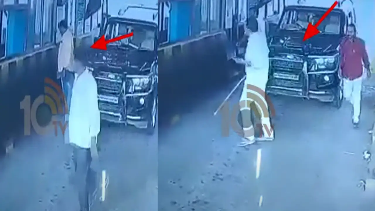 Andhra Pradesh : కర్రలతో టోల్ప్లాజా సిబ్బందిపై వైసీపీ ఎమ్మెల్యే శ్రీదేవి అనుచరులు దాడి.. Andhra Pradesh : కర్రలతో టోల్ప్లాజా సిబ్బందిపై వైసీపీ ఎమ్మెల్యే శ్రీదేవి అనుచరులు దాడి..