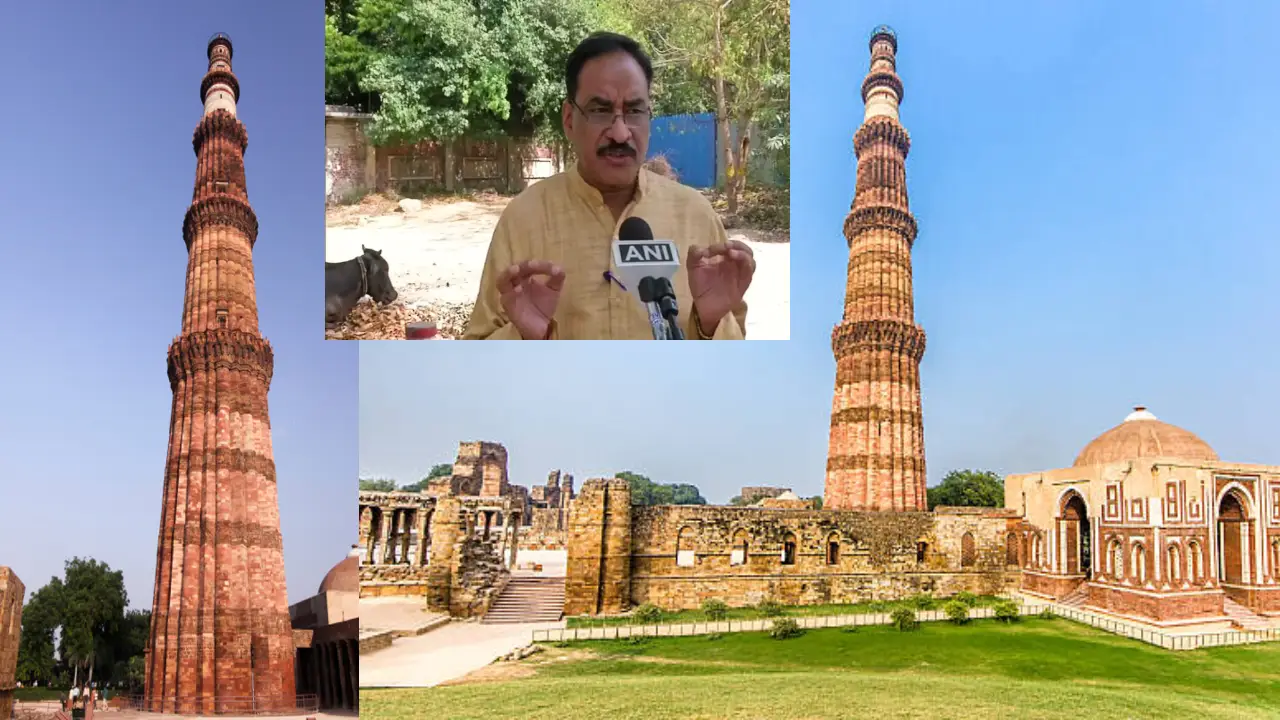 Qutub Minar Is A Pillar Of Lord Vishnu