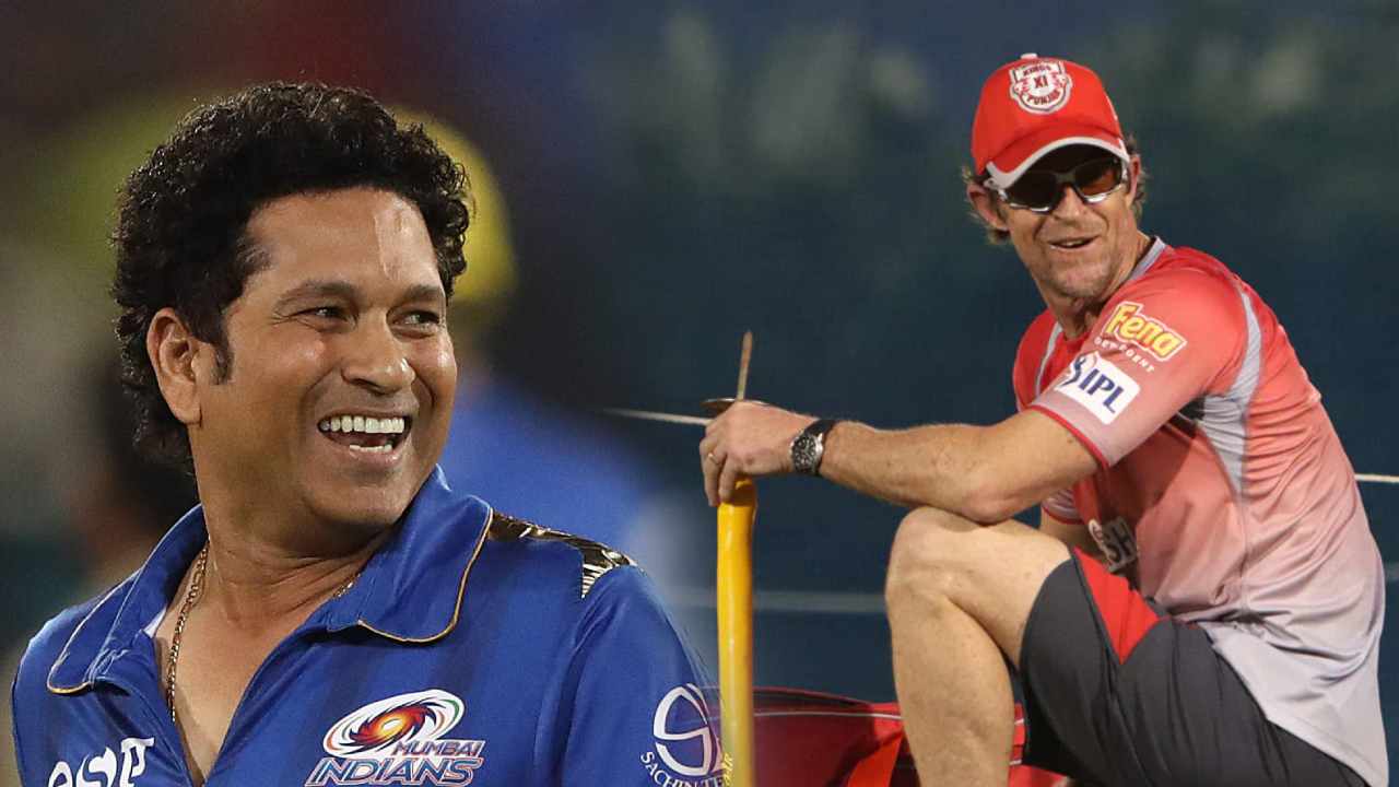 IPL 2022: సచిన్ కాళ్లు పట్టుకున్న జాంటీ రోడ్స్ IPL 2022: సచిన్ కాళ్లు పట్టుకున్న జాంటీ రోడ్స్