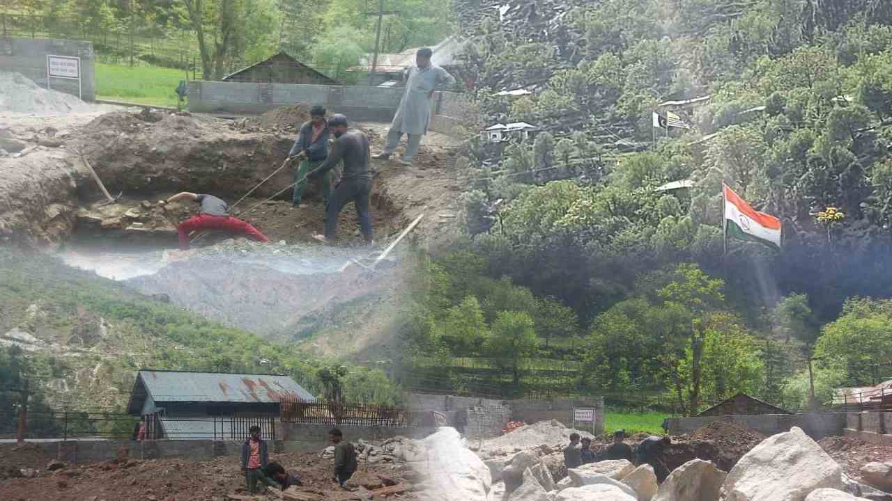 Kashmiri Muslims: కశ్మీర్లోని శారదా టెంపుల్ నిర్మాణంలో ముస్లిం సోదరులు Kashmiri Muslims: కశ్మీర్లోని శారదా టెంపుల్ నిర్మాణంలో ముస్లిం సోదరులు