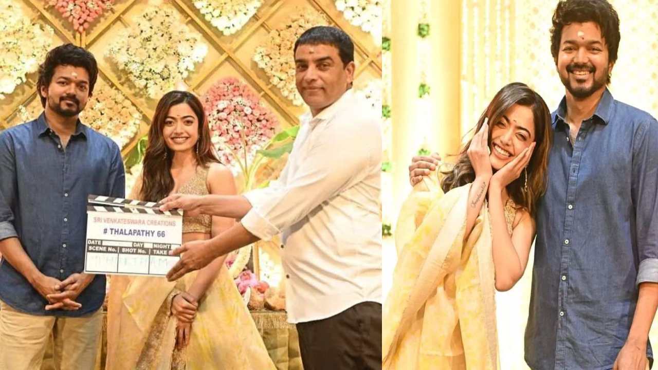 Thalapathy 66 : విజయ్-రష్మిక సినిమా పూజా కార్యక్రమం