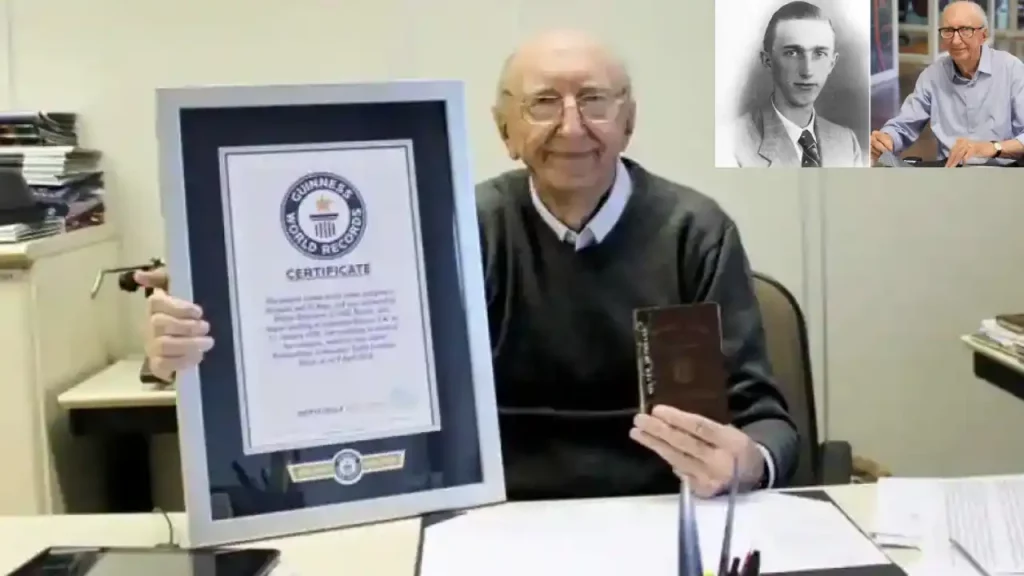 100 Year Old Man Breaks Guinness World Record