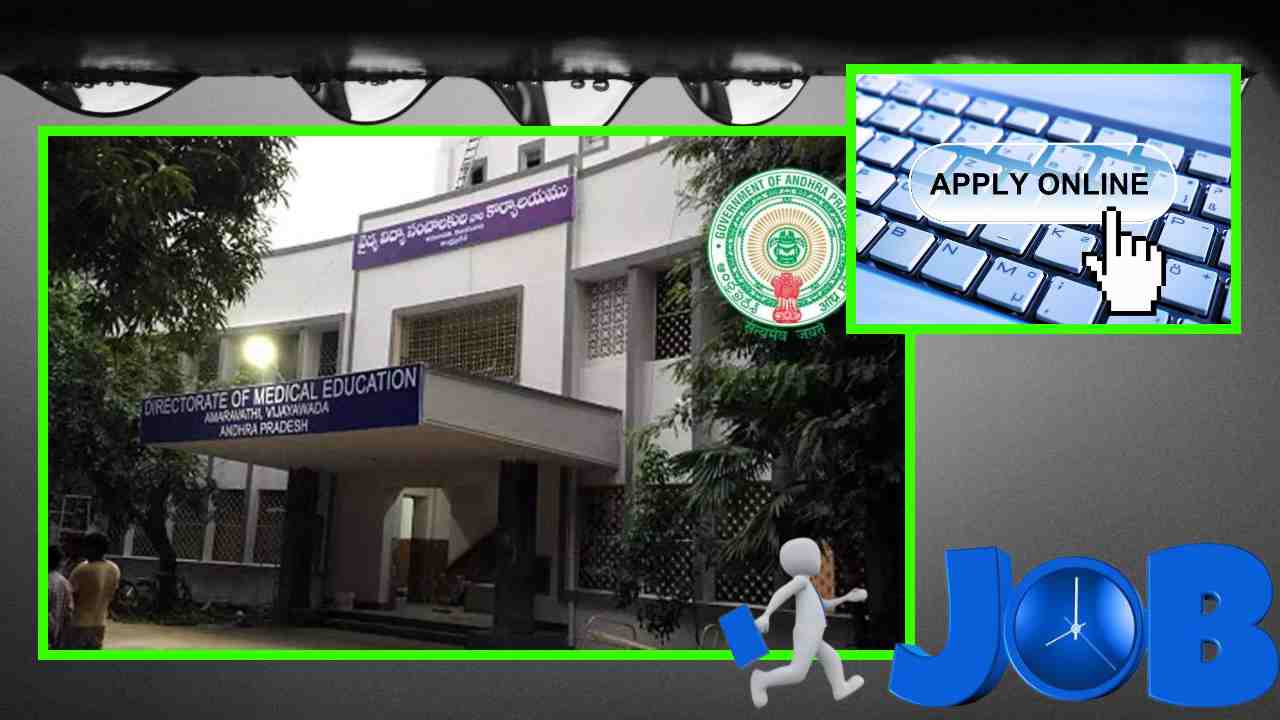 APDME JOBS : ఏపిలో అసిస్టెంట్ ప్రొఫెసర్ పోస్టుల భర్తీ చేపట్టనున్న ఏపిడిఎమ్ఈ APDME JOBS : ఏపిలో అసిస్టెంట్ ప్రొఫెసర్ పోస్టుల భర్తీ చేపట్టనున్న ఏపిడిఎమ్ఈ