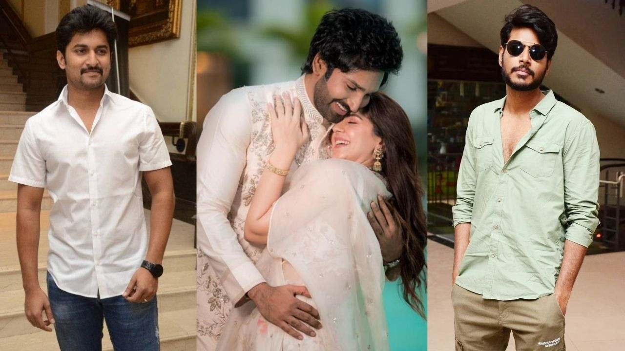 Aadhi Nikki Wedding: ఆది పెళ్లిలో స్టెప్పులేసిన నాని, సందీప్.. వీడియో వైరల్! Aadhi Nikki Wedding: ఆది పెళ్లిలో స్టెప్పులేసిన నాని, సందీప్.. వీడియో వైరల్!