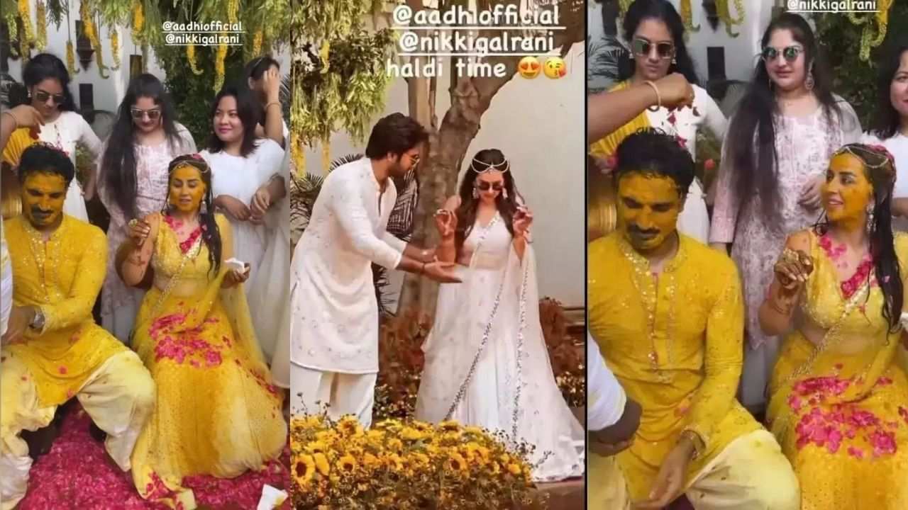 Aadhi Nikki Wedding