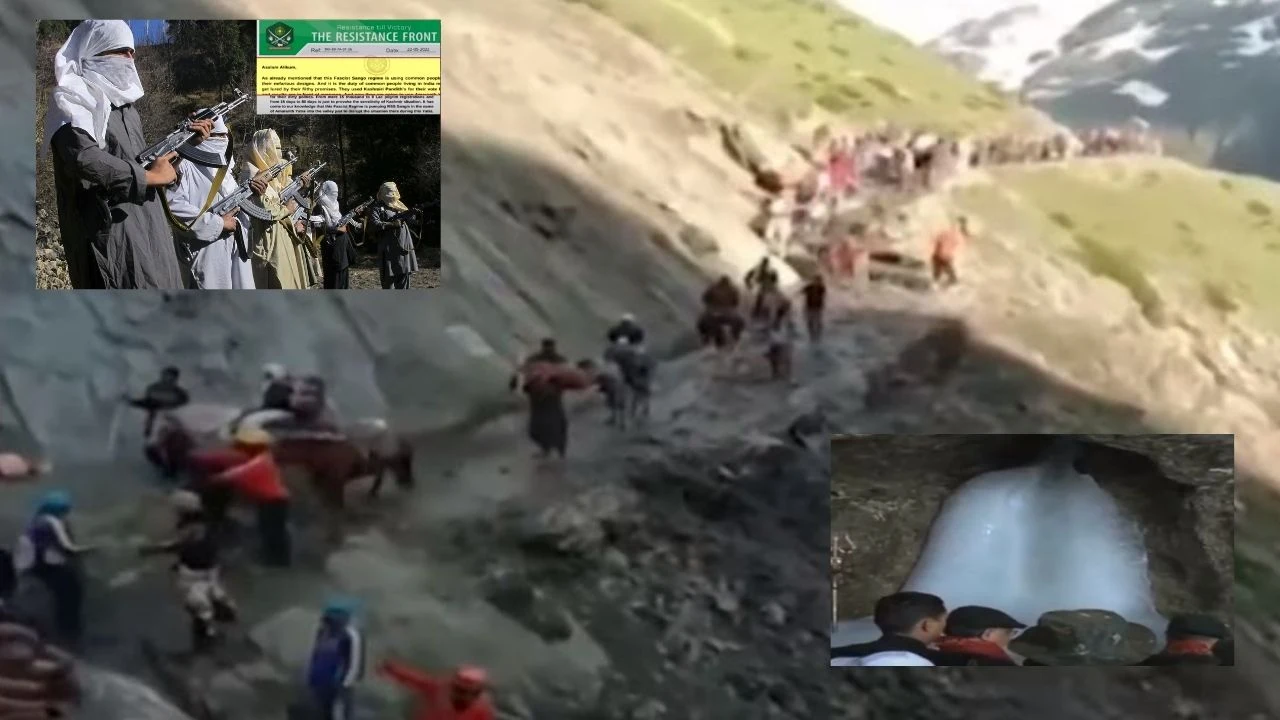 Amarnath Yatra : అమర్నాథ్ యాత్రను మరోసారి టార్గెట్ చేసిన టెర్రరిస్టులు Amarnath Yatra : అమర్నాథ్ యాత్రను మరోసారి టార్గెట్ చేసిన టెర్రరిస్టులు