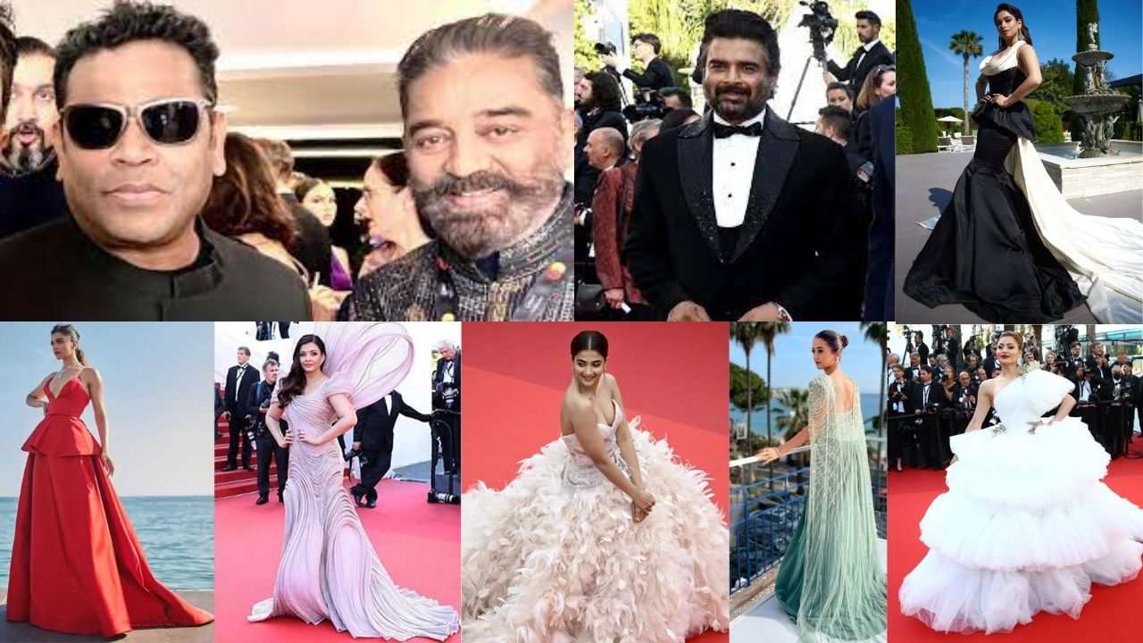 Cannes Film Festival: రెడ్ కార్పెట్ హీట్.. కాన్స్ ఫిలిం ఫెస్టివల్లో సౌత్ తారల సందడి! Cannes Film Festival: రెడ్ కార్పెట్ హీట్.. కాన్స్ ఫిలిం ఫెస్టివల్లో సౌత్ తారల సందడి!