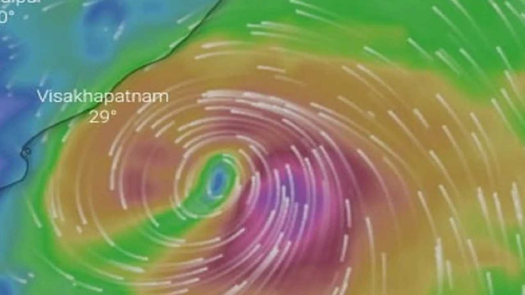 Cyclone Asani Moving At 50 Kmph, Storm Lies 350 Km From Visakhapatnam