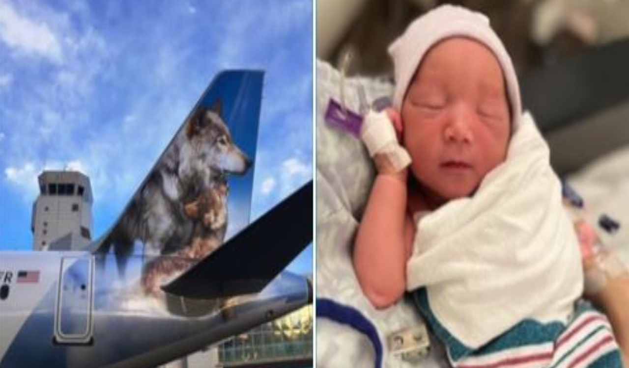 Frontier airlines: విమానంలో ప్రసవించిన మహిళ.. శిశువుకు ఏం పేరు పెట్టారో మీరు ఊహించగలరా? Frontier airlines: విమానంలో ప్రసవించిన మహిళ.. శిశువుకు ఏం పేరు పెట్టారో మీరు ఊహించగలరా?
