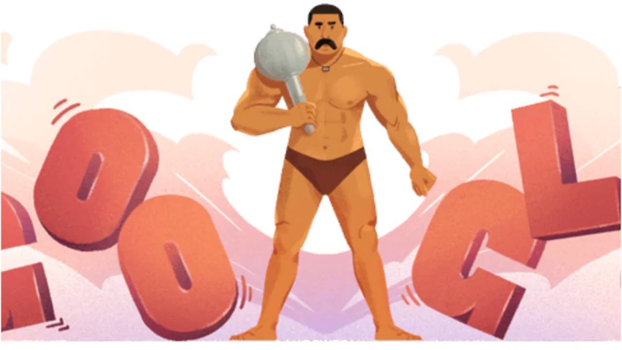 Google Doodle Celebrates 144th Birth Anniversary Of The Great Gama, India's Undefeated Wrestler