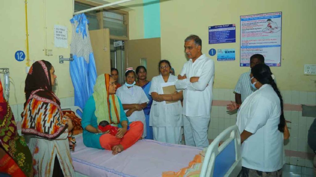 Harish Rao suspends doctor at Kondapur Area Hospital for demanding bribe from patients