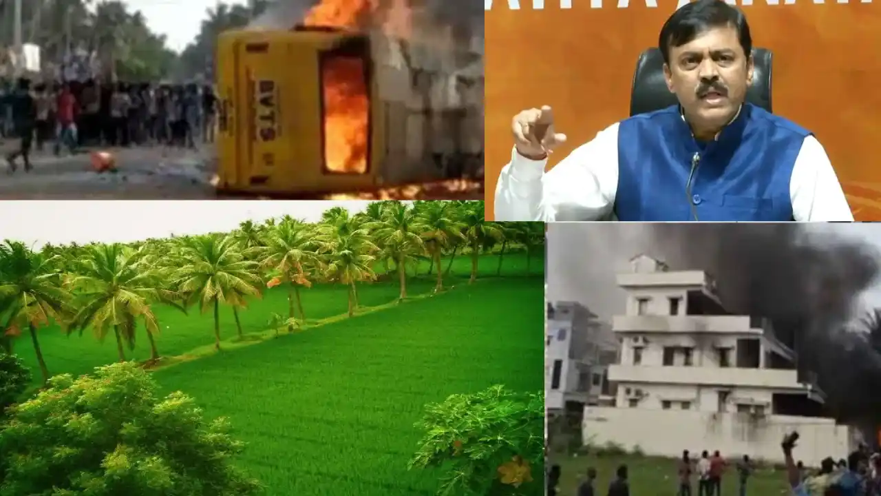 Konaseema Tension : అంబేద్కర్ పేరుతో పచ్చని కోనసీమలో ప్రభుత్వం చిచ్చు పెట్టింది : జీవీఎల్ Konaseema Tension : అంబేద్కర్ పేరుతో పచ్చని కోనసీమలో ప్రభుత్వం చిచ్చు పెట్టింది : జీవీఎల్