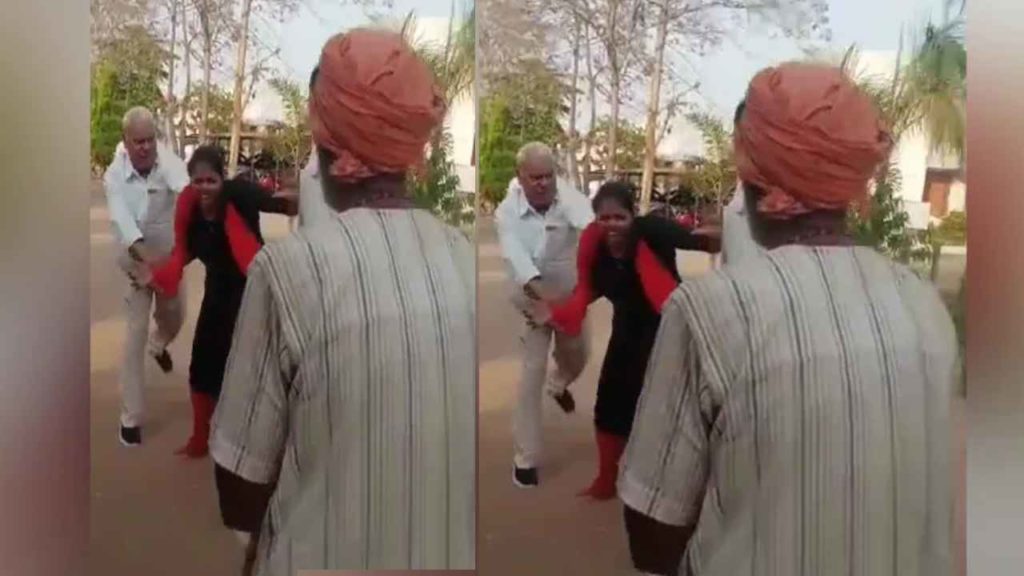 Lawyer Thrashes Woman