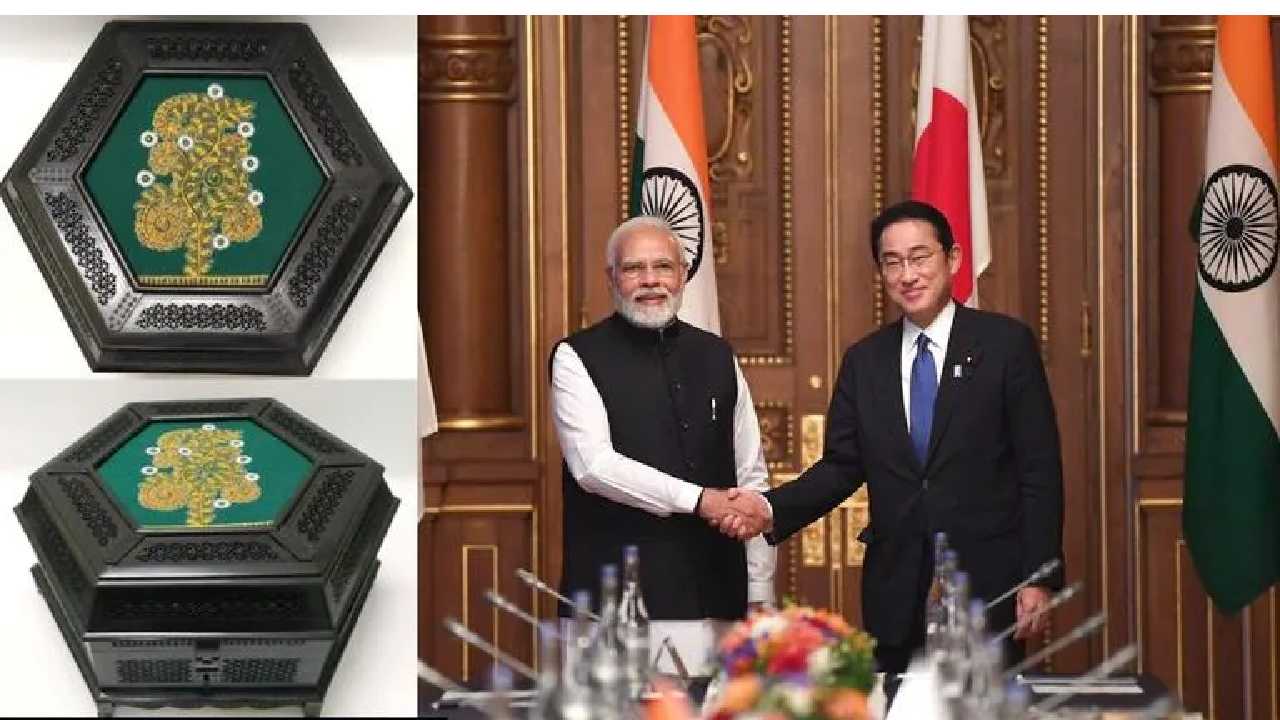 PM Modi Gift: జపాన్ ప్రదానికి మోదీ ఇచ్చిన ‘రోగన్ పెయింటింగ్ చెక్కపెట్టె’ గురించి తెలుసా PM Modi Gift: జపాన్ ప్రదానికి మోదీ ఇచ్చిన ‘రోగన్ పెయింటింగ్ చెక్కపెట్టె’ గురించి తెలుసా