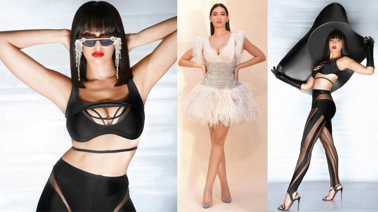 Nora Fatehi: డిఫరెంట్​ లుక్​​లో నోరా.. కేక పెట్టాల్సిందే