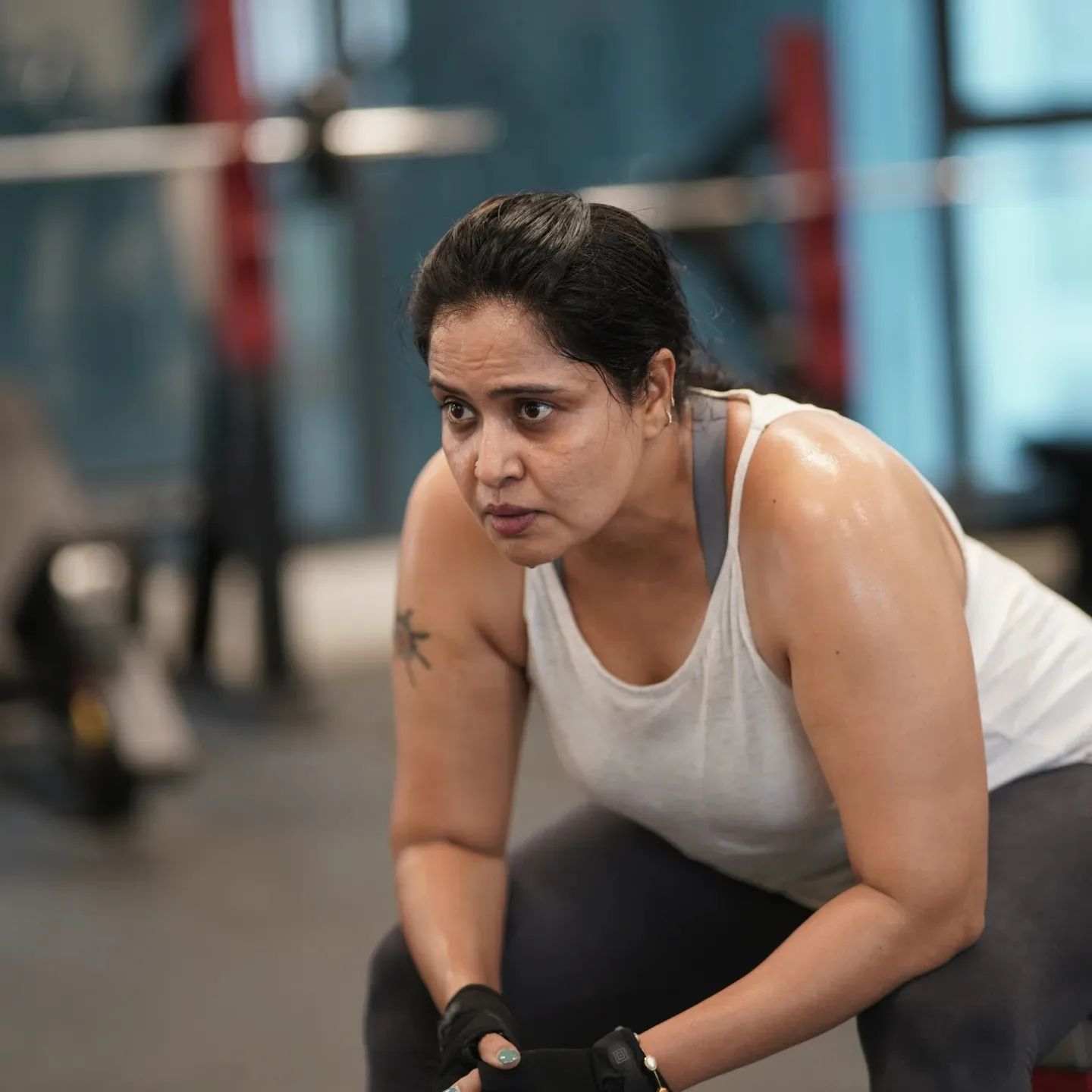 Character Artist Pragathi  Workouts in Gym   Pc@Instagram