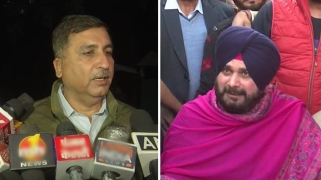Punjab Congress In Charge Writes To Sonia Gandhi, Seeks Disciplinary Action Against Navjot Sidhu