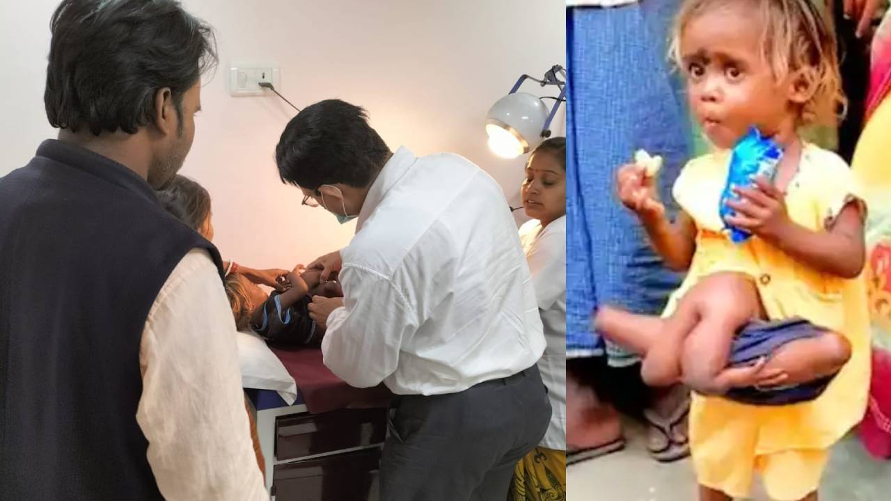 Viral video: అయ్యో పాపం.. ఆ చిన్నారికి నాలుగు చేతులు, నాలుగు కాళ్లు.. సోనూసూద్ ఏం చేశాడంటే.. Viral video: అయ్యో పాపం.. ఆ చిన్నారికి నాలుగు చేతులు, నాలుగు కాళ్లు.. సోనూసూద్ ఏం చేశాడంటే..