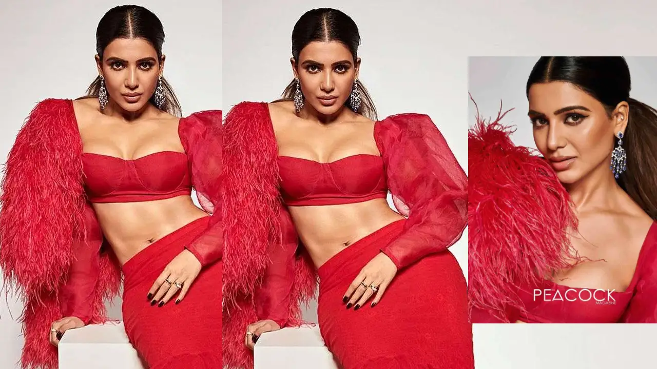 Samantha : సోకుల అజంతా.. సమంత | ‘పీకాక్‌’పై పిచ్చెక్కించే స్టిల్స్