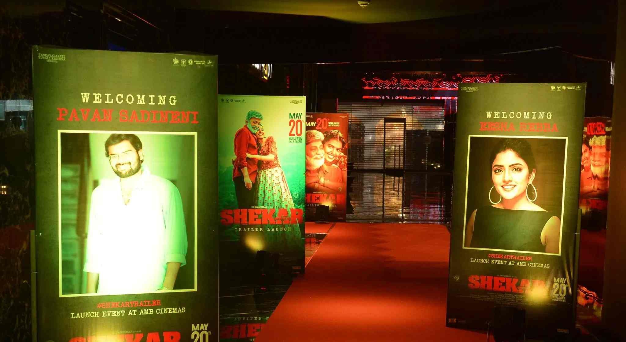 Shekar Movie Trailer Launch Event 