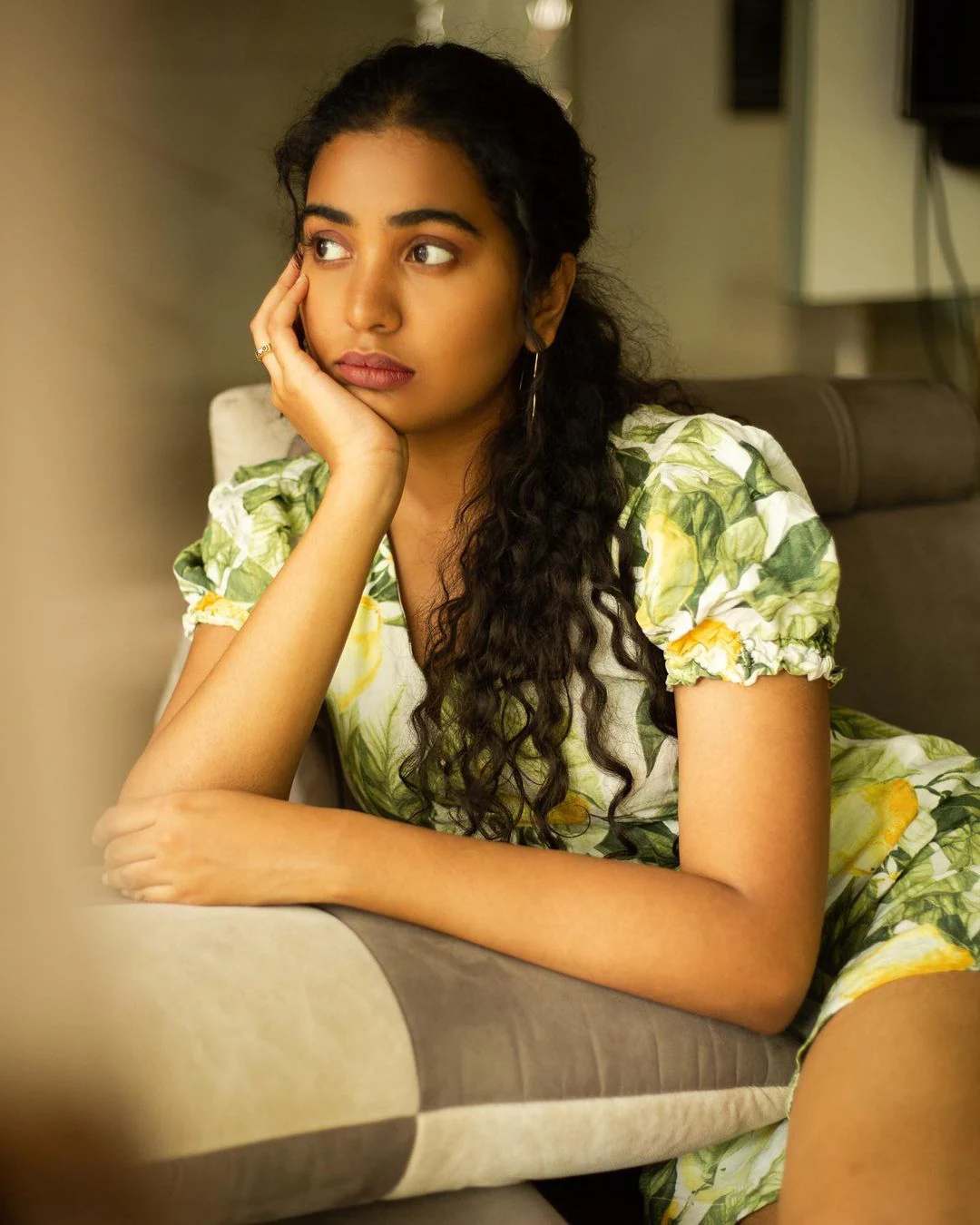 Shivathmika Rajashekar Cute Stills In Saree Goes Viral008