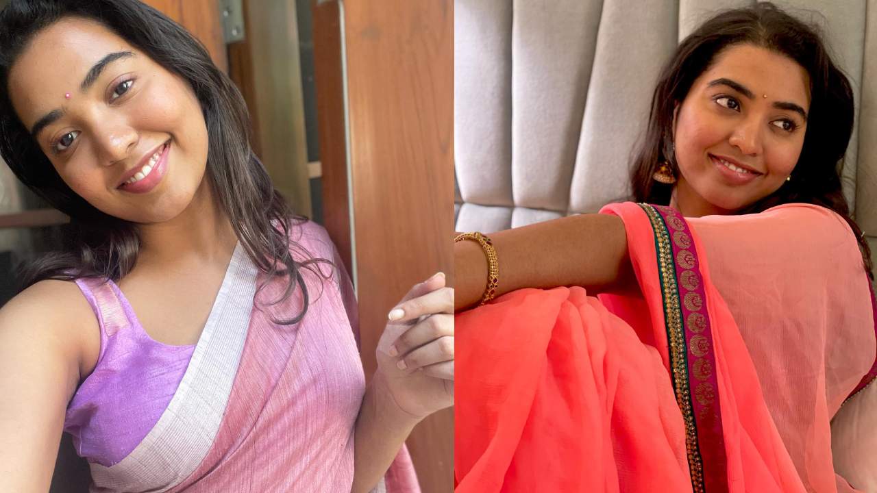 Shivathmika Rajashekar :  చీరకట్టులో చిరునవ్వులు చిందిస్తున్న శివాత్మిక