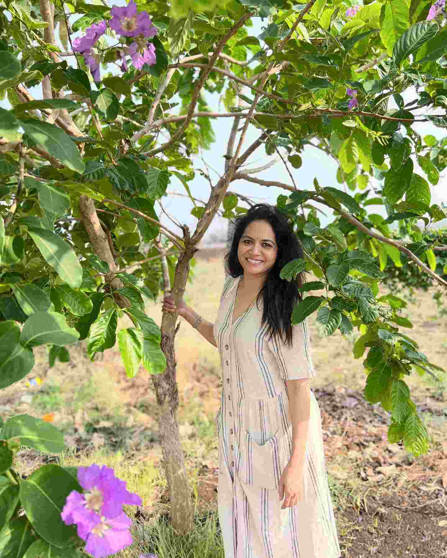 Sunitha with Nature    Pc@Instagram