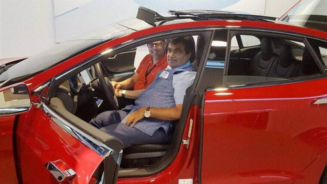 Tesla Can Benefit By Manufacturing Evs In India Transport Minister Nitin Gadkari (1)