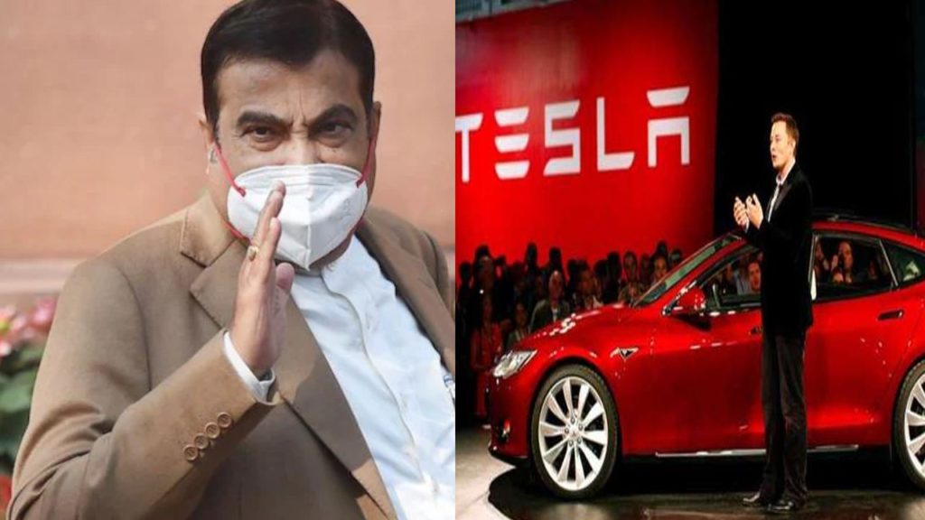 Tesla Can Benefit By Manufacturing Evs In India Transport Minister Nitin Gadkari