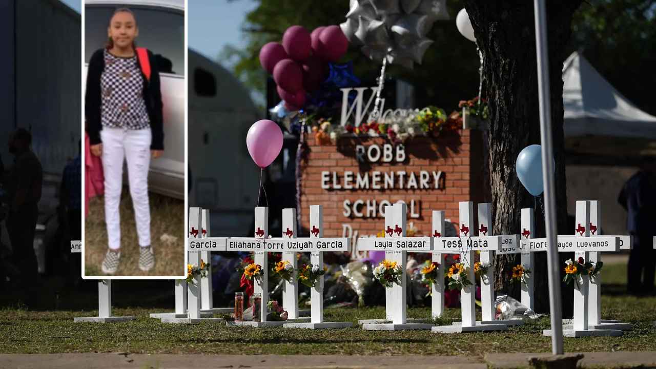 Texas school shooting: తెలివైన పిల్ల.. రక్తాన్ని ఒంటికి పూసుకొని ప్రాణాలు దక్కించుకుంది.. Texas school shooting: తెలివైన పిల్ల.. రక్తాన్ని ఒంటికి పూసుకొని ప్రాణాలు దక్కించుకుంది..