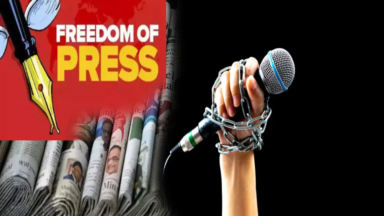 World Press Freedom Index : పత్రికా స్వేచ్ఛలో 150వ స్థానానికి పడిపోయిన భారత్ World Press Freedom Index : పత్రికా స్వేచ్ఛలో 150వ స్థానానికి పడిపోయిన భారత్