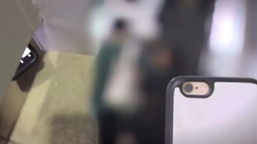 Young Man Secretly Records Women While They Changing Dress